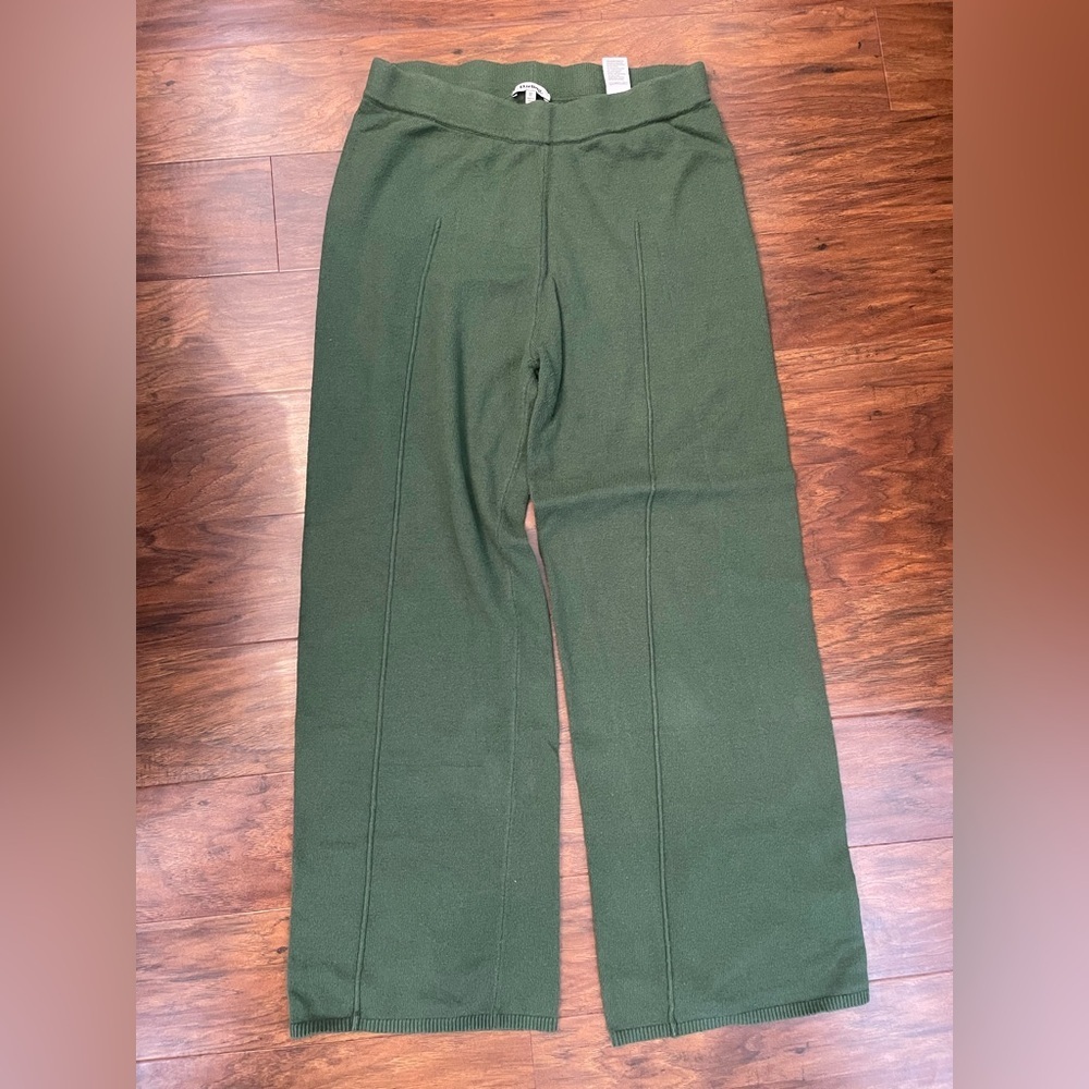 Darling Forest Green Wide-Leg Pants